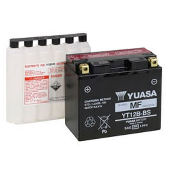 Yuasa Maintenance Free AGM 12 Volt Automotive Battery, 210 CCA