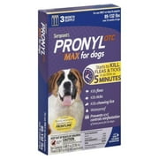 Sergeant's Pronyl OTC Max Dog Flea and Tick Sqz-On Flea Drops 89 to132-Pound, 3 Count