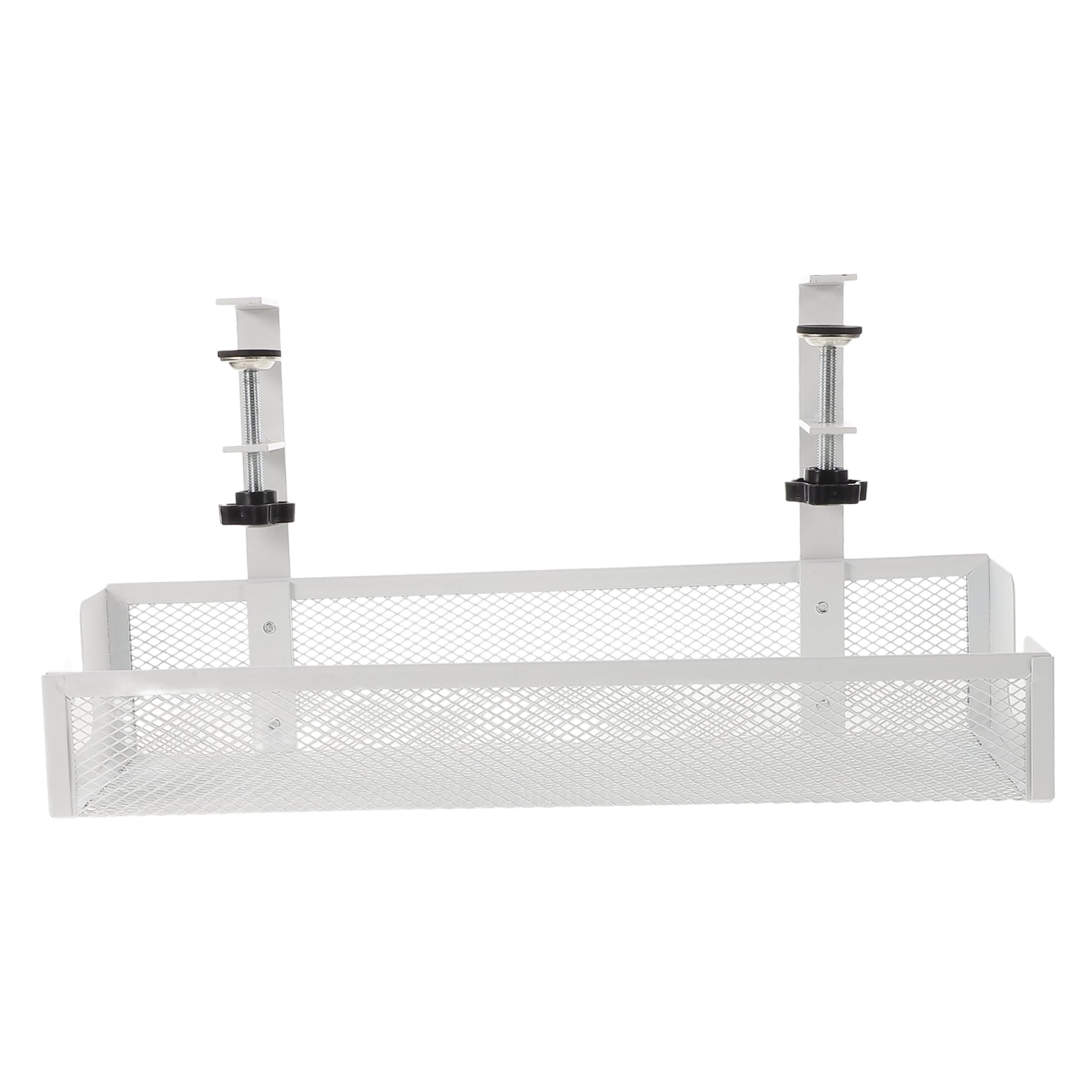 MLINS Under Desk Cable Organizer Metal Cord Management Rack Cord Managing Bracket Under Desk Cable Tray Cable Management Holder
