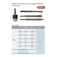 thumbnail image 4 of Kit De Brocas, Cinceles Y Broquero Sds Plus Makita D71205 Makita d71205, 4 of 7