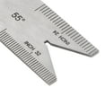 thumbnail image 4 of Uxcell 2 Packs Center Gauge 55 Degree Thread Cutting Angle Gauge Stainless Steel, Thread Pitch Increment 16/20/24/32thd, 4 of 4