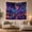 Cosmic Night Forest, variant on Alien Campfire with Glowing Creature, Dreamy Fantasy for Fantasy Decor Fans, Cosmic Wall Art, Housewarming Gift Tapestry Wall Hanging for Gaming Room, Teen Bedroom and Dorm