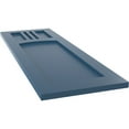 thumbnail image 6 of Ekena Millwork 12"W x 58"H True Fit PVC San Miguel Mission Style Fixed Mount Shutters, Sojourn Blue (Per Pair - Hardware Not Included), 6 of 9