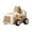 Brown, variant on Zonao Toddler Car Toys for 1 Year Old Boy - First Birthday Gifts for 1 2 3 Year Old Boy - Press and Go Trucks Kids Animal Racing Cars Toy for Baby 12-18 24 Months