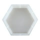 thumbnail image 1 of Molde de resina epoxi hexagonal de silicona para manualidades, jabón, velas, flores secas 8.9x7.8x2.1 pulgadas, 1 of 8