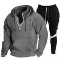 thumbnail image 3 of Mens 2 Piece Outfits Full Zip Sports Jogging Suits Sets Athletic Running Sweatsuits with Zip Pockets Workout Sports Set Sportswear, 3 of 3