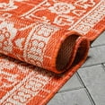 thumbnail image 7 of Well Woven Indoor/Outdoor Area Rug 5'3" x 7'3" Delphi Orange Persian Oriental, 7 of 7