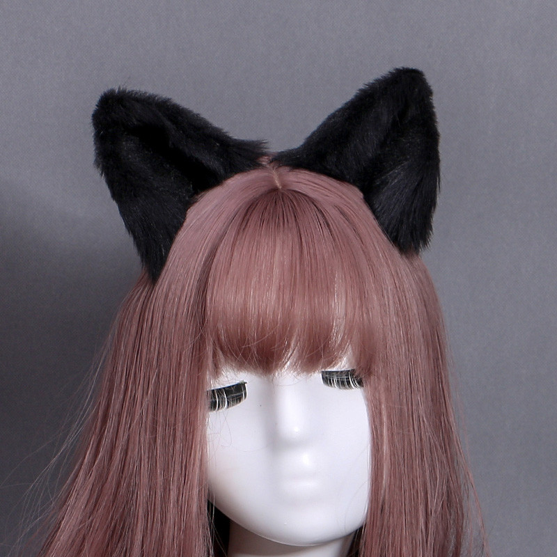 TMGONE 8 Color Hand Made Cos Simulation Animal Ear Cat Ear Clip Cute