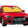 thumbnail image 2 of Windshield Sun Shade Foldable Car Front Window Sunshade For Car Suv Trucks Vans - Best Heat Shield Blocker Visor Cover Blocks Uv Rays And Keeps Your Vehicle Cool-Small, 2 of 5