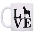 thumbnail image 2 of ThisWear Equestrian Gift Love Horses Horseback Riding 11 ounce 2 Pack Coffee Mugs, 2 of 4