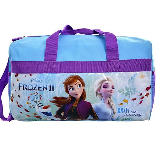 Disney Frozen Fever Gym Bag Duffle Sports Swim Shoes PE Dance Travel Girls 