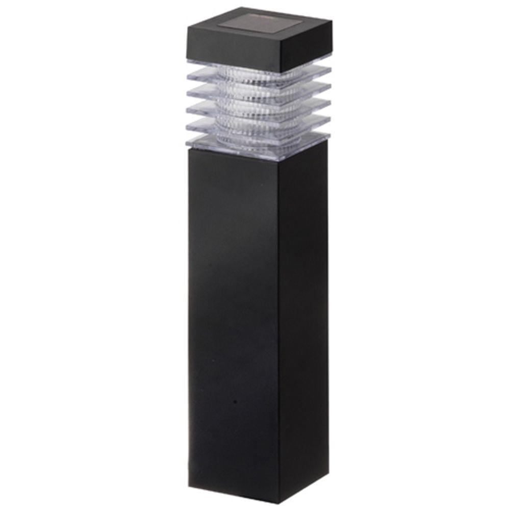 Hampton Bay Black Plastic Square Bollard 6 Pack Return Hampton Bay Black Plastic Square Bollard 6 Pack Return Com