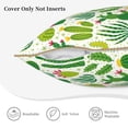 thumbnail image 5 of Kll Cactus Decorative Throw Pillow Covers Velvet Soft For Couch Sofa Bedroom Living Room Outdoor -18"X18", 5 of 8