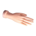 thumbnail image 4 of Huepoe Manicure Hand Model - Realistic Rubber Fake Hand for Nail Art Practice, Bendable Mannequin Hand for Manicure Training (8.98"), 4 of 6