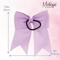 thumbnail image 6 of Motique Accessories Jumbo Bow Pony with Tails-One Size, Adults (Lavender), 6 of 6