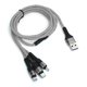 thumbnail image 3 of Cable USB de carga rápida, Cable de cargador múltiple USB 3 en 1 Cable de cargador de teléfono múltiple USB adaptado para la perfección, 3 of 8