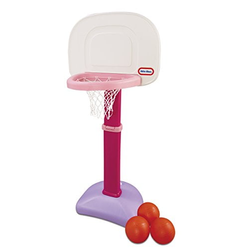 Little Tikes Toddler Easy Score Basketball Set, Adjustable Hoop, 3