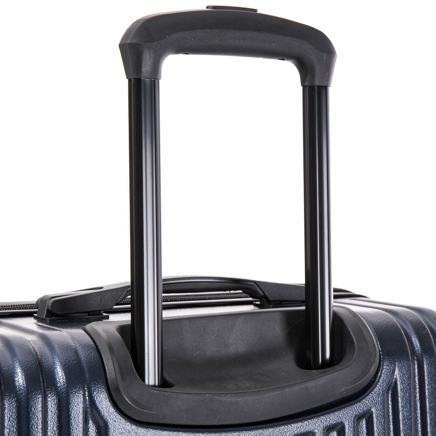 InUSA DRIP 3-Piece Hardside Luggage Sets with Spinner Wheels, Handle and Trolley, (20"/24"/28"), Navy Blue