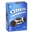 thumbnail image 3 of Oreo Frozen Dessert Mini Sandwiches 15 oz, 12 Count Cardboard Box Frozen, 3 of 9