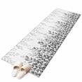 thumbnail image 2 of 2'x6' Rug Runners for Hallways Kitchen, Spring Gray Eucalyptus Non Slip Entryway Beside Floor Carpet Runner, Summer Botanical Leaf Country Washable Laundry Room Bedroom Throw Rugs Mat for Family Pet, 2 of 8