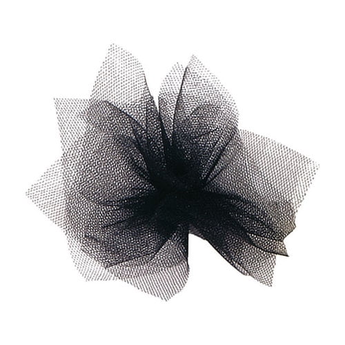 TULLE RIBBON BLACK - FRENCH