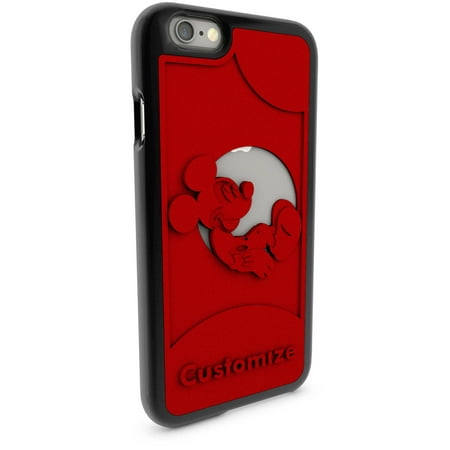 Apple iPhone 6 and 6S 3D Printed Custom Phone Case - Disney Classics - Mickey