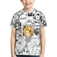 thumbnail image 6 of My Hero Academia Denki Kaminari Kids T-Shirt 3d Printed Graphic T-Shirts Boys And Girls Short Sleeve Shirts For Youth Kids X-Large, 6 of 7