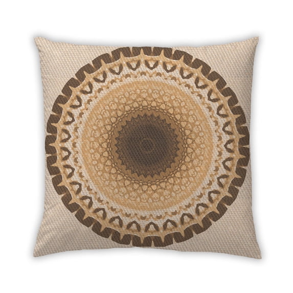 Ahgly Company Outdoor Square Contemporary Throw Pillow, 18 inch by 18 inch