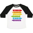 thumbnail image 3 of Inktastic Colored Crayons Boys or Girls Toddler T-Shirt, 3 of 5