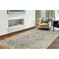 thumbnail image 3 of eCarpetGallery Modern Living Room Area Rug, 5'3" x 7'3", Blue, Nora, 3 of 9