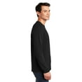thumbnail image 4 of Gildan Ultra Cotton Men’s Long Sleeve T-Shirt, Durable, Crewneck Classic Fit Tee, Black, S, 4 of 5