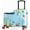 Blue Landmarks, variant on Cegali 2025 Itsy Rider 20" Ride-on Suitcase for Kids with Double Spinner Red Wheels (Green Safari)