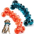 thumbnail image 1 of Juguetes masticables para perros WOWBALA, limpiadores de dientes indestructibles, paquete de 2, 1 of 7