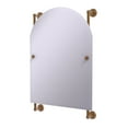 thumbnail image 1 of Dottingham Collection Arched Top Frameless Rail Mounted Mirror, 1 of 3