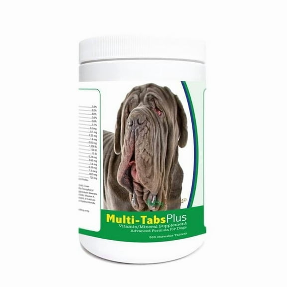 Healthy Breeds 840235171010 Neapolitan Mastiff Multi-Tabs Plus Chewable Tablets - 365 Count