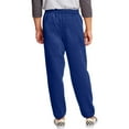 thumbnail image 2 of Hanes P650 Comfort Blend Ecosmart Mens Sweatpants, Deep Royal Blue - Large, 2 of 4