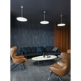 thumbnail image 5 of AFX  Edge Round Pendant - 25W 2500 LM 120- 277V Black, 5 of 6