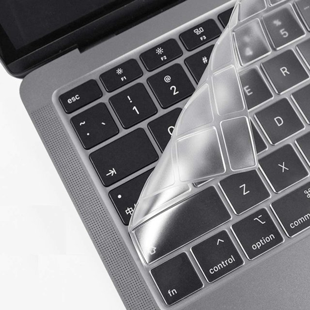 Funda de TPU ultrafina para teclado de MacBook Pro de 13/16 pulgadas con Touch ID, accesorios de teclado, funda protectora (transparente)