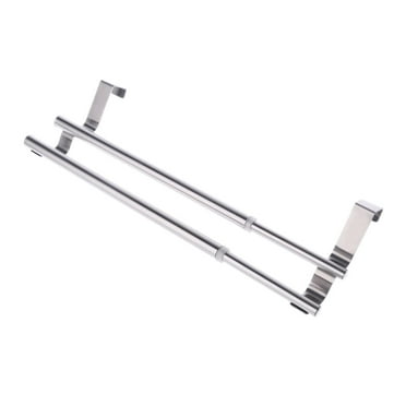Extendable Over Door Towel Rack Bar Hanging Holder Bathroom Kitchen Hotel Cabine