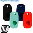 thumbnail image 2 of YSTINNG 2 Pack Silicone Soft Cover Bluetooth Tracker with Keychain,Keys Finder & Item Locator Scratch Resistant Sleeve Skin Keys,Bags C311-042, 2 of 7