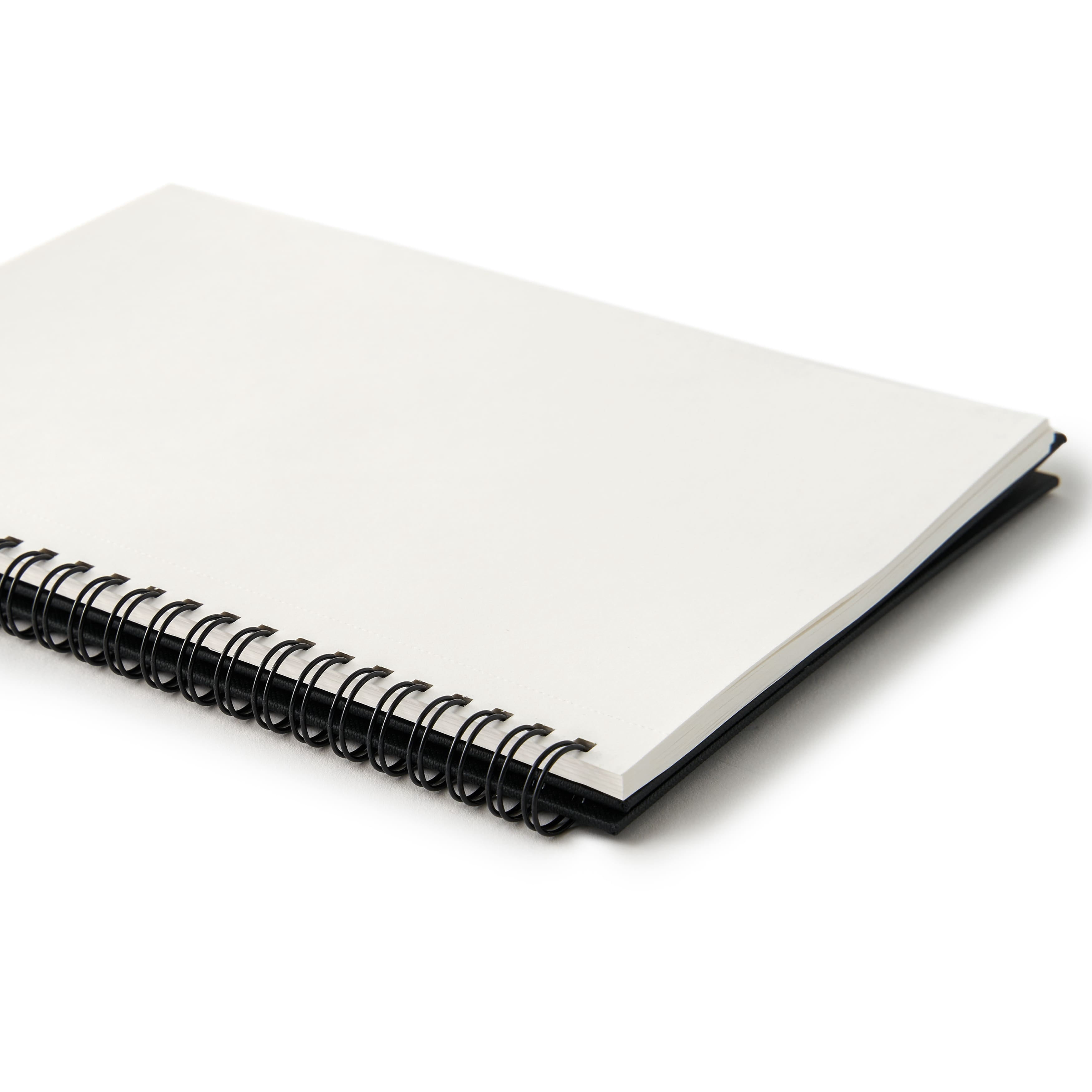 Artist's Loft Black Hard Cover Drawing Pad, 5.5" x 8.5", 6 Pack