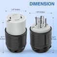 thumbnail image 5 of Nilight Twist Lock Plug and Connector RV Part, 5 of 9