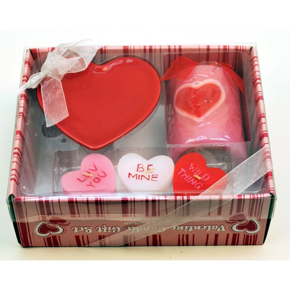 Valentine Candle Gift Set