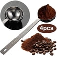 thumbnail image 1 of Cucharadita 4 Uds Cuchara Acero Inoxidable 15/30ml para Molido, 1 of 9