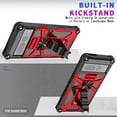 thumbnail image 5 of Military Grade Tough Ultra Rugged Hybrid Case for Google Pixel 8 Pro - Red, 5 of 7