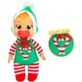 thumbnail image 2 of Cry Babies Tiny Cuddles Christmas Elfie Plush Figure, 2 of 7