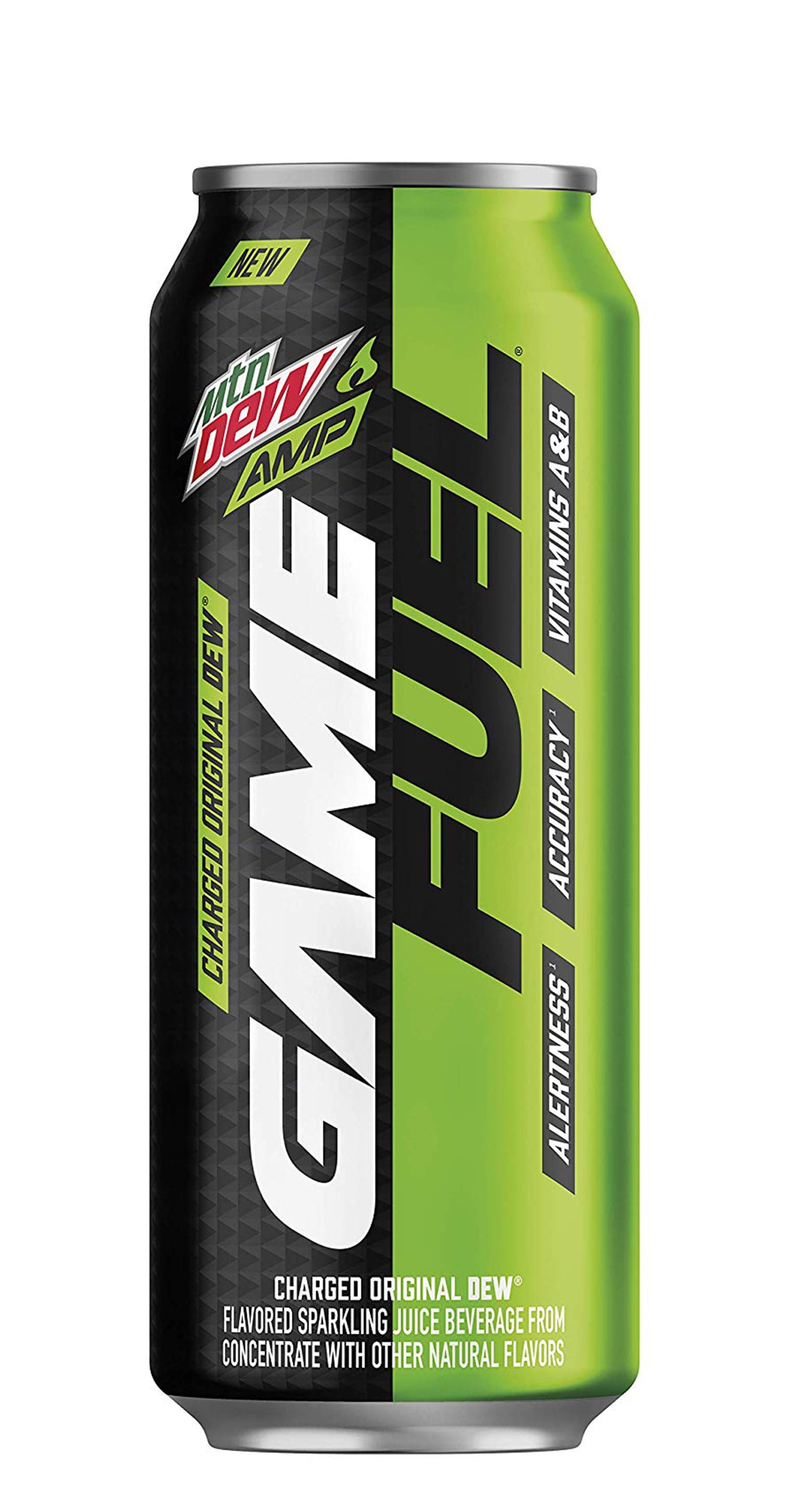 Mtn Dew Amp Game Fuel Charged Original, 16 fl oz Walmart Inventory