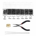 thumbnail image 3 of Jewelry Making Ring, Fine Workmanship Exquisite Workmanship Lobster Clasp Jewelry Findings Wear  High Flexibility  For DIY Jewelry Making, 3 of 8