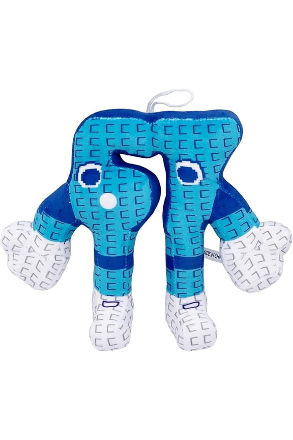 Trending Brainrot 67 Plush 9.8inches Stuffed Animal Six-Seven Meme Character, Soft Pixel Plush for Instagram, TikTok Collectors