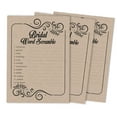 thumbnail image 1 of Inkdotpot Scramble Bridal ShowerGameCards Fill In Style KraftParty Wedding Supplies 50-Pack Wedding Word, 1 of 1
